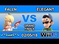 MSM 132 Falln Rosalina Vs BSD Elegant Luigi Grand Finals Smash 4