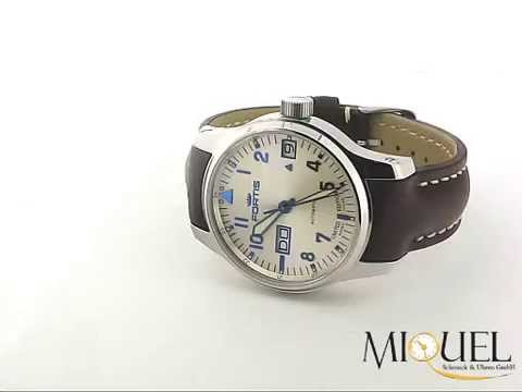 Fortis F-43 Silver Line Big Day/Date Flieger Automatik - Limitiert