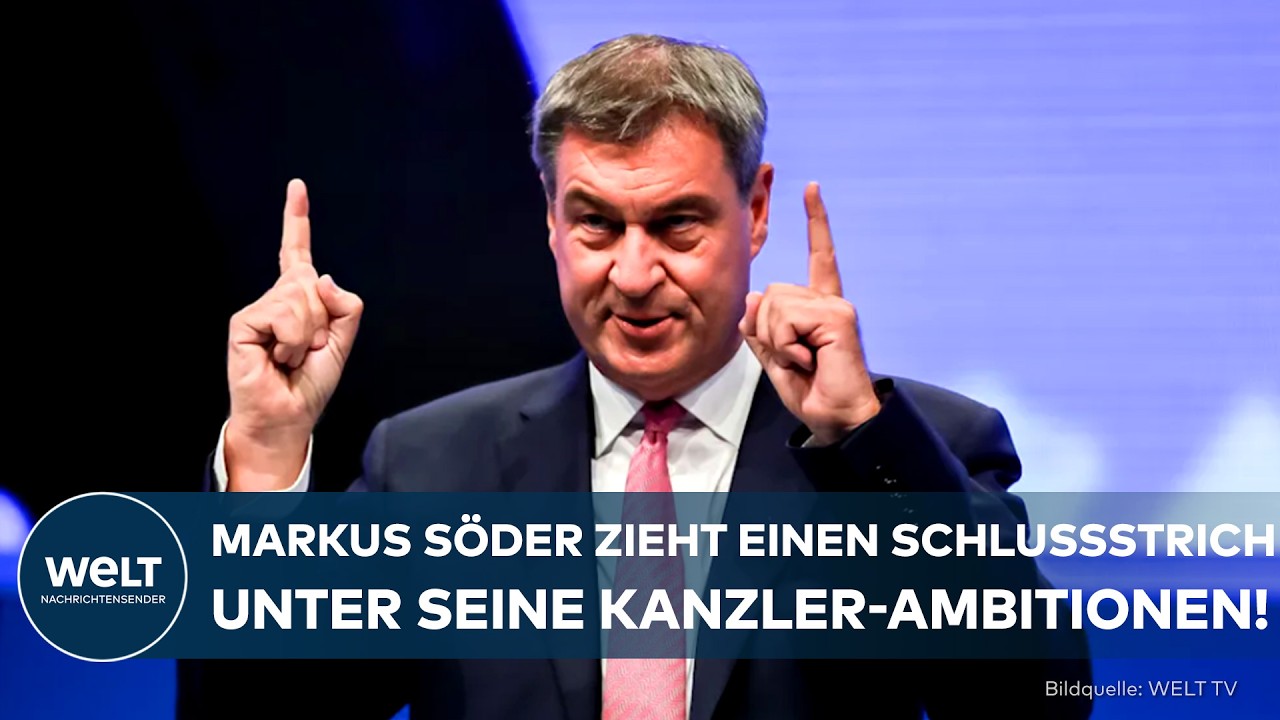 SÖDER MACHT SCHLUSS: Kanzler-Ambitionen endgültig begraben! CSU-Chef setzt voll auf Bayern!