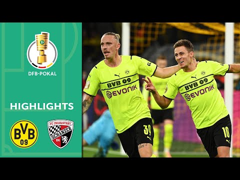 Matchwinner Hazard secures Victory | Dortmund vs. Ingolstadt 2-0 | Highlights | DFB-Pokal 2. Round