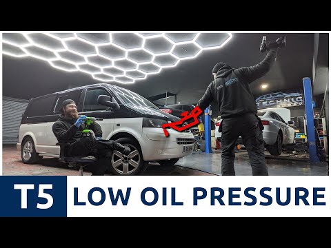VW Transporter T5 with Low Oil Pressure - Full Engine Rebuild