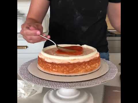 Peaches and Cream Cake