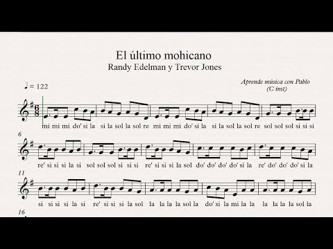 download lagu mp3 mp4 El Ultimo Mohicano Partitura, download lagu El Ultimo Mohicano Partitura gratis, unduh video klip Download El Ultimo Mohicano Partitura Mp3 dan Mp4 Full Gratis