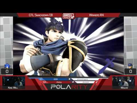 CFL Smackdown 131 WiiU - King WIll (Sonic) vs Waldo (Ike) - Winners R4