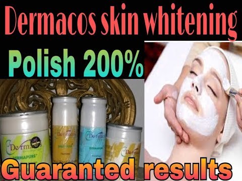 Dermacos skin whitening polish 200% granted results step by step method urdu/hindi