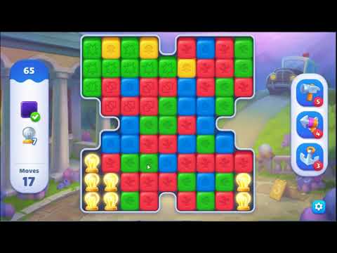 Fishdom Blast Level 65 - NO BOOSTERS GAMEPLAY 🐠 | SKILLGAMING ✔️