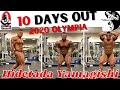 Hidetada Yamagishi posing 10 days out of 2020 Mr Olympia (212 class)