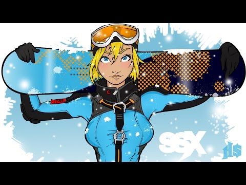 Let's Play SSX 3 - All Three Peaks in one continuous run