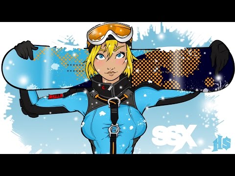 Let's Play SSX 3 - All Three Peaks in one continuous run