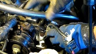Dodge Caravan 3.0L replacing timing belt, water pump and front seals, part 8: Re-assembly 2