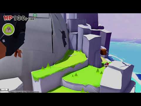 How to Get Diamond Key! Purple Streamer! Great Sea! Bonehead Island! Paper Mario The Origami King 17