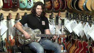 Video thumbnail for SLIDE WITH PHIL! Style O (Single-Cone, 14 Fret, Variant 6) by frettedamericana