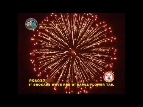 SS150BC08 - 6 INCH SHELL - WIZARD FIREWORKS - PS6037