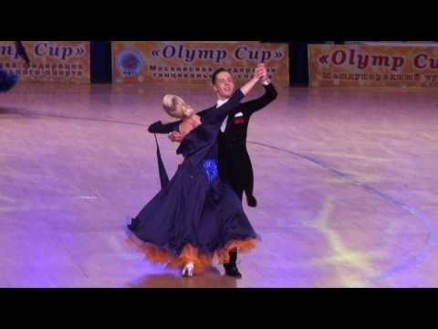 Kornev Ilya  - Zhukova Daria Foxtrot  WDSF INTERNATIONAL OPEN STANDARD Кубок Олимпа - 2017
