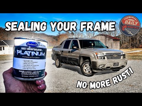 Sealing Your Frame With Eastwood Rust Encapsulator!