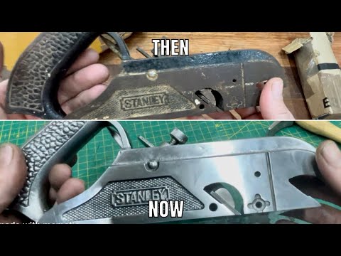 Vintage Stanley No 78(rebate plane) Restoration
