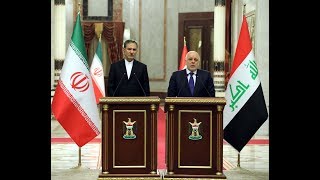 الايجاز الصحفي المشترك لرئيس مجلس الوزراء الدكتور حيدر العبادي ونائب الرئيس الايراني.