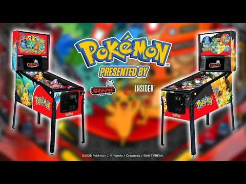 Pokémon by Stern Pinball Game Features Trailer