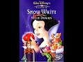 Opening To Snow White And The Seven Dwarfs UK DVD 2001