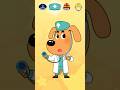 Sheriff Labrador Trying A New Profession Kidscartoon Shorts