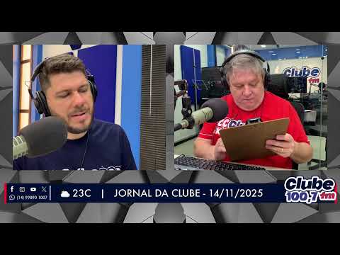 Jornal da Clube - 14/11/2025- Edição da Manhã