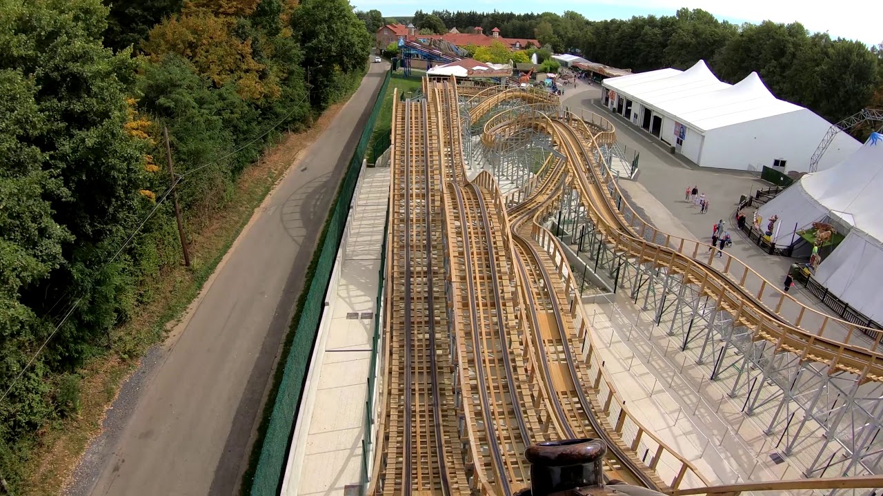 Wood Express - Parc Saint Paul POV [4K/60FPS]