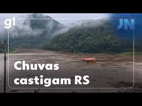 JN: Chuvas voltam a provocar inundações no Rio Grande do Sul