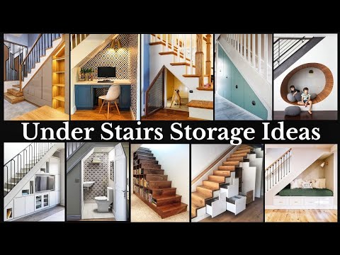 Best Under Stairs Storage Ideas 2025 | Staircase Under Cupboard Ideas | Under Stairs Space Planning