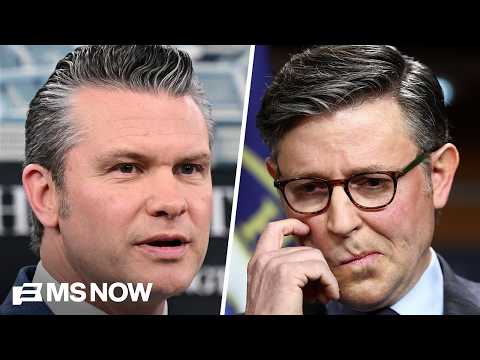 Sending House home was Johnson's 'way to avoid' dealing with Hegseth impeachment vote: Vitali