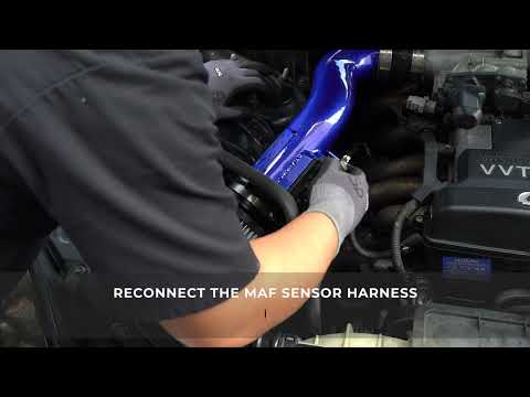 1998-2000 Lexus GS300 2JZ-GE HPS Performance Air Intake Kit Installation 827-705