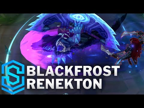 Blackfrost Renekton Skin Spotlight - Pre-Release - League of Legends
