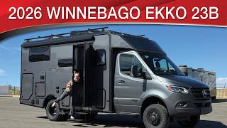 A preview image of the linked video showcasing 2026 Winnebago EKKO 23B