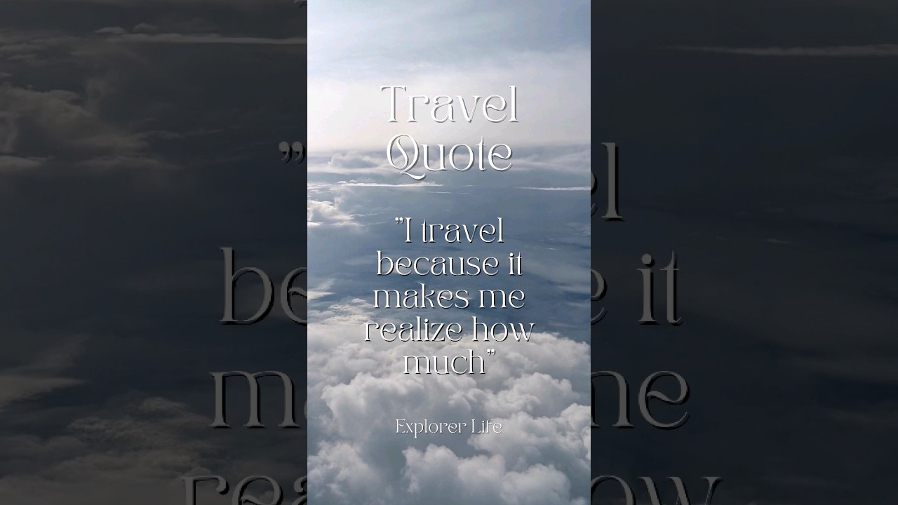 Travel Quote! #travel #quotes #backpacking #travelling #backpacker #adventure #outdoors #explore