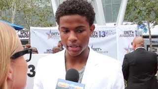 TREVOR JACKSON INTERVIEW NEW SONG &quot;LIKE WE GROWN&quot;- BET AWARDS 2013
