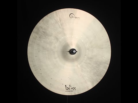 Dream 22" Bliss Crash Ride - 2409g (video demo) image 2