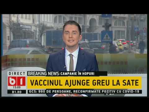 STIRILE B1 ORA 15.00 DIN 19 IAN 2021 - MAINE SE DESCHIDE CEL MAI MARE CENTRU DE VACCINARE DIN TARA