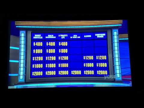 Double Jeopardy, Carmela Chan Day 4 - 2nd Daily Double (11/3/20)