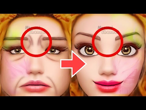 Anti-Aging Eye Exercise To Reduce Wrinkles Between the Eyebrows, Get Bigger Eyes, Forehead Wrinkle