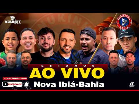 MAYCON GUGU FELIPINHO KATRINA EM NOVA IBIÁ   BAHIA- SINUCA AO VIVO