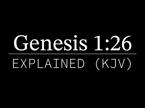 Genesis 1:26 Explained | KJV Bible