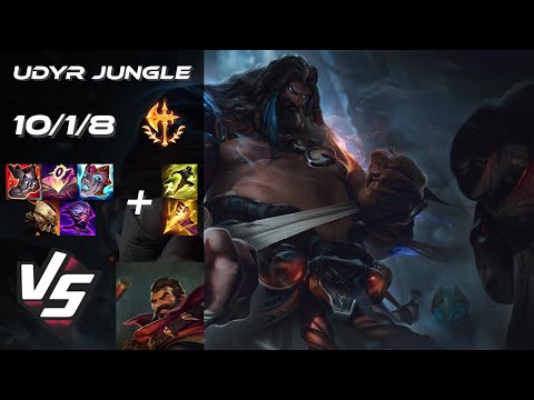 JUNGLE Udyr vs Graves - EU Challenger Patch 25.S2.7