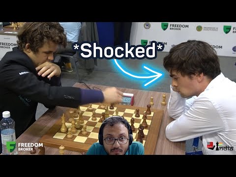 When Carlsen's move stuns you | Magnus Carlsen vs Jorden van Foreest | Commentary by Sagar Shah