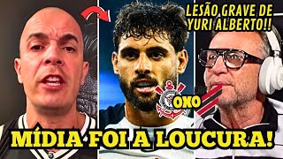 🚨 REVOLTA GERAL! MÍDIA REAGE AO EMPATE ENTRE CORINTHIANS X ATHLETICO E À LESÃO DE YURI ALBERTO!