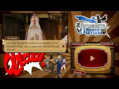 Prof. Layton vs. Phoenix Wright: Ace Attorney pt41 - Slippery Scepter