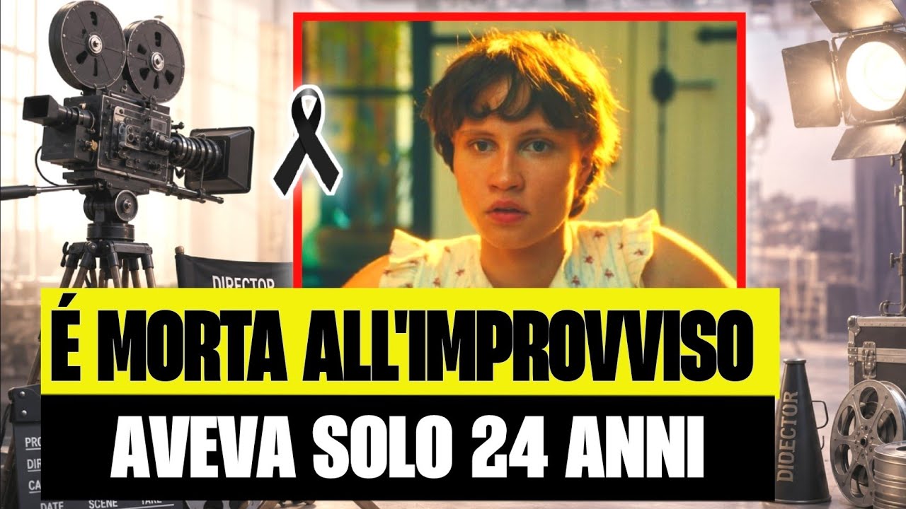 🕯️💔 SHOCK NEL MONDO DEL CINEMA: LUNA JORDAN MUORE A SOLI 24 ANNI, FANS E COLLEGHI SENZA PAROLE