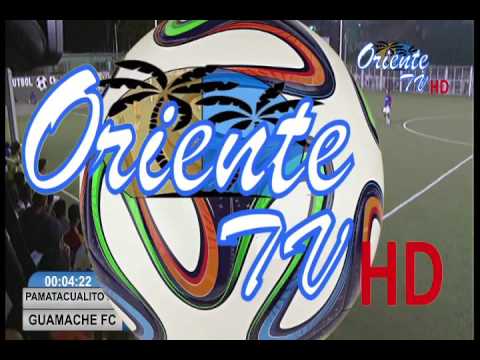 Fútbol 8 Guanta Final Pamatacualito FC Vs Guamache FC 27-09-15