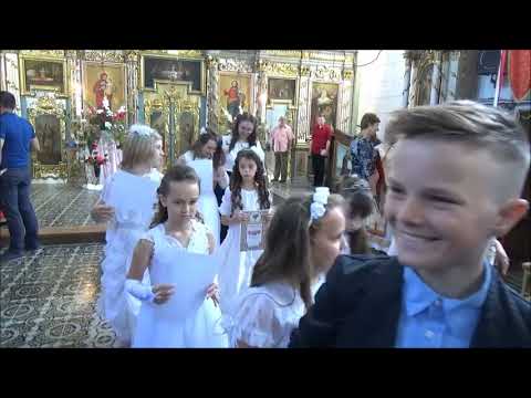 Славе Шанта приказує: ПЕРША ПРИЧАСЦ  Церква Успения Пресвятей Богородици. Коцур, 13. Юний 2021.