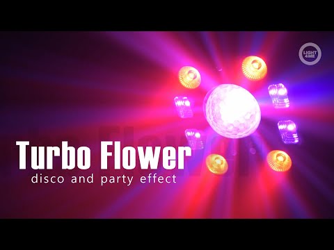 Light4me Turbo Flower LED Par UV