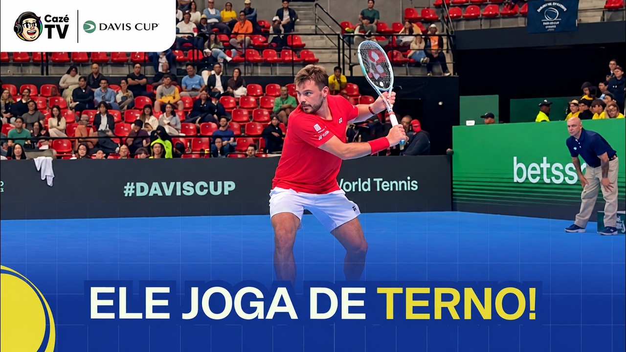 NA BEIRA DA QUADRA: VEJA DE PERTO O BACKHAND DE UMA MÃO DE STAN WAWRINKA