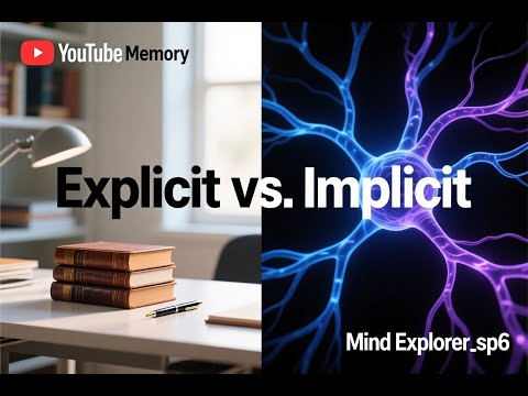 Explicit vs. Implicit Memory: How Your Brain Stores Facts vs. Skills